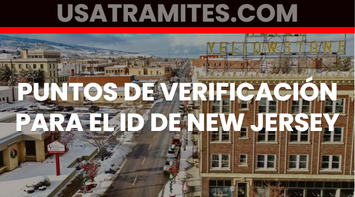 Puntos de verificación para el ID de New Jersey
