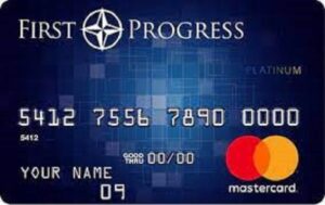 First Progress Platinum Select MasterCard®
