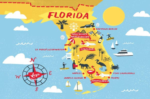 10 formas de hacer dinero en Miami y Florida mapa