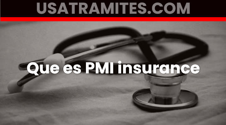 Que es PMI insurance
